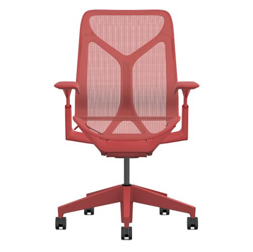 Кресло Herman Miller Cosm, средняя спинка, цвет Canyon, регулируемые подлокотники