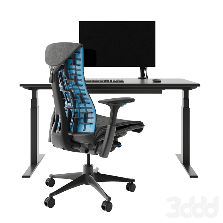 Herman MIller Embody Gaming кресло для руководителя