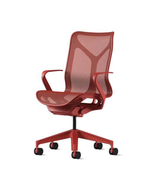 Кресло Herman Miller Cosm, средняя спинка, цвет Canyon, нерегулируемые подлокотники