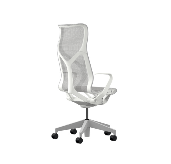 Кресло Herman Miller Cosm, высокая спинка, цвет Mineral, нерегулируемые подлокотники