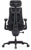 Кресло Libernovo Omni SE/S1, механическая версия, Obsidian Black, 48 cm, глобальная версия, с подставкой под ноги