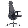 Кресло LiberNovo Maxis Electric (стандартная версия), размер 52 см, цвет Graphite, с подставкой для ног. Глобальная версия