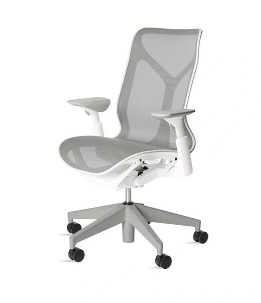 Кресло Herman Miller Cosm, средняя спинка, цвет Mineral, регулируемые подлокотники
