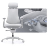 Кресло LiberNovo OC1 PRO Glacier White, 48 см, глобальная версия, с подставкой под ноги