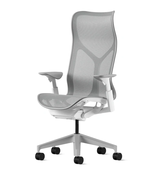 Кресло Herman Miller Cosm, высокая спинка, цвет Mineral, регулируемые подлокотники