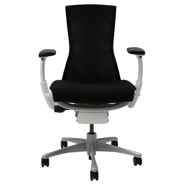 Кресло Herman Miller Embody Dark Carbon - White/Titanium (Balance)