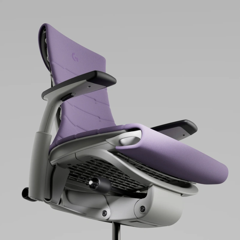 Кресло Herman Miller X Logitech G Embody Gaming Amethyst