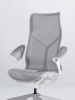 Кресло Herman Miller Cosm, высокая спинка, цвет Mineral, подлокотники «лепестки» (Leaf)