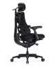 Кресло Libernovo Omni SE/S1, механическая версия, Obsidian Black, 45 cm, глобальная версия, с подставкой под ноги