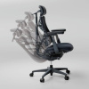 Кресло LiberNovo Omni Dynamic Midnight Black, 45 см