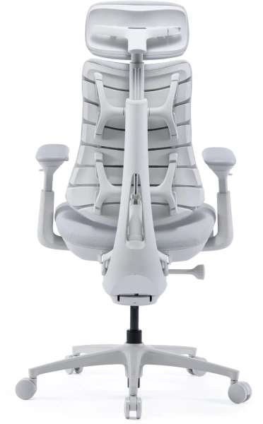 Кресло LiberNovo OC1 PRO Glacier White, 48 см, глобальная версия, с подставкой под ноги