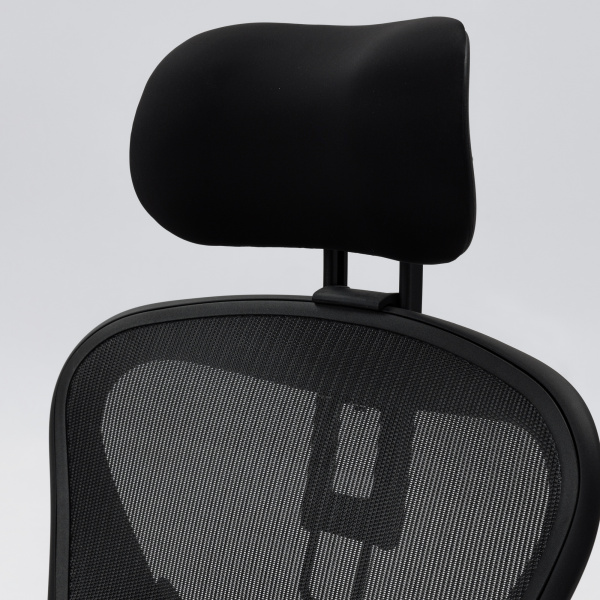 Подголовник Atlas Cushion для офисного кресла Herman Miller Aeron, Black Onyx