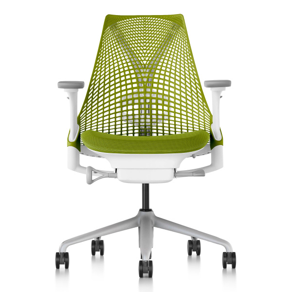 Кресло Herman Miller Sayl, Green Apple / Fog